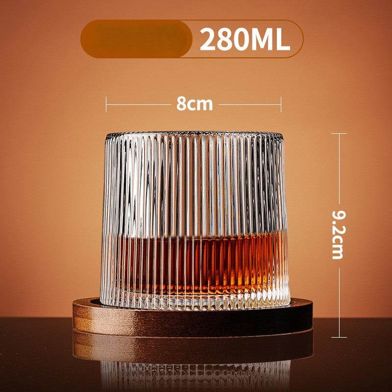 Copo de Whisky Rotativo com Base - Haustter - Haustter