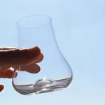 Copo Nosing de Vidro com Fundo Côncavo para Whisky e Destilados - Haustter - Haustter