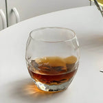 Copo de Vidro 350ml com Padrão de Nuvens - Haustter - Haustter