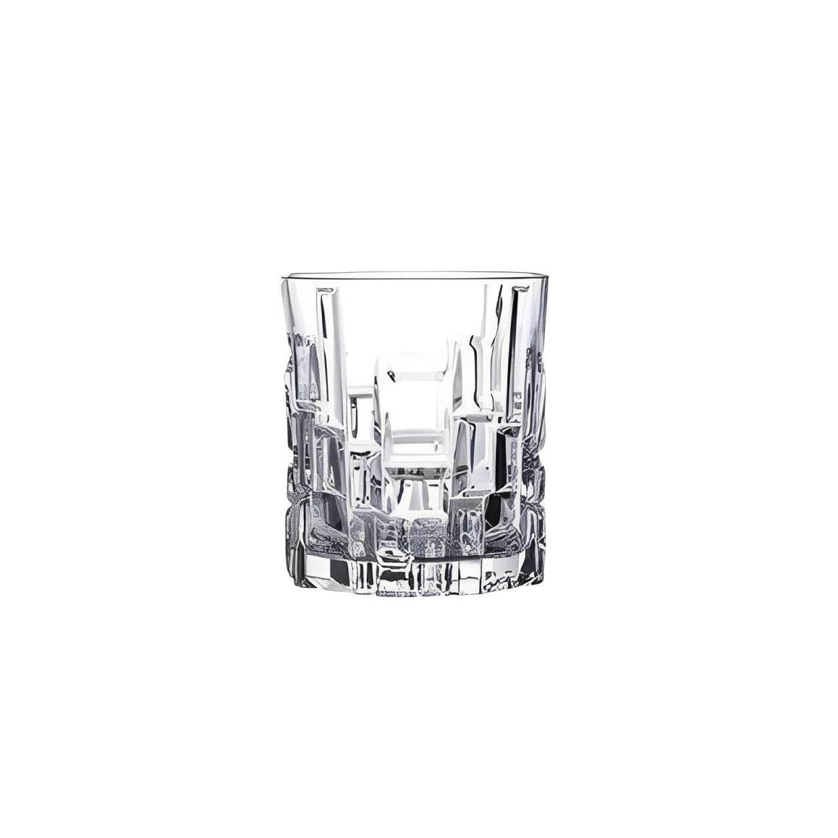 Copo de Vidro com Design Geométrico para Whisky ou Água - Haustter - Haustter