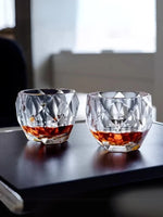 Copo Geométrico Moderno 300ml - Facetado e Robusto | Haustter