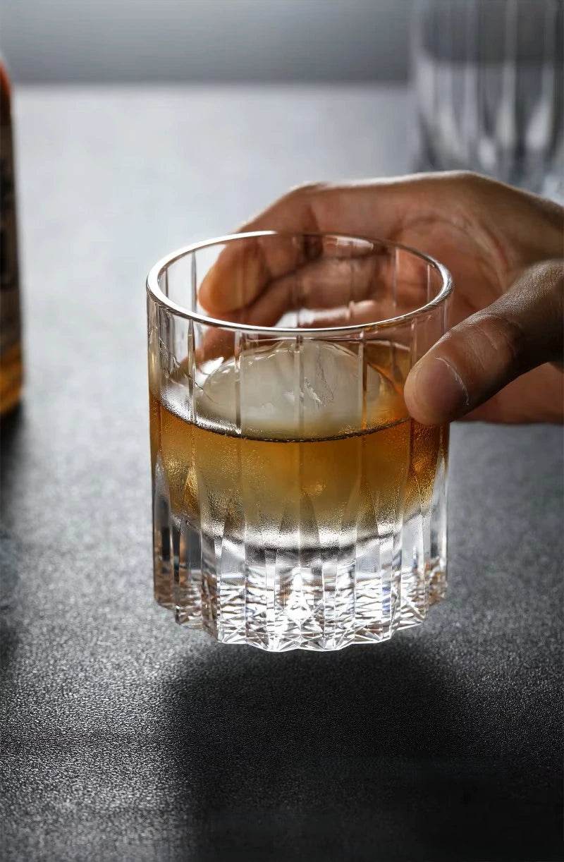 Copo de Whisky Luxuoso com Efeito Kaleidoscópio - Haustter - Haustter