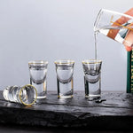 Copos para Bebidas Espirituosas com Borda Dourada | Haustter