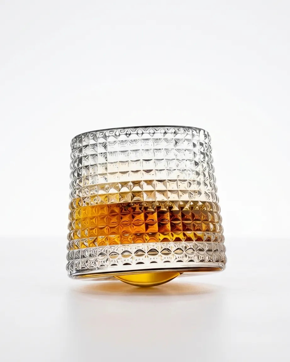 Copos de Whisky Giratórios Multi Prismas, Conjunto