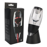 Decantador Profissional para Vinho e Whisky com Filtro e Base, Dispensador Aereador para Bar, Festa e Cozinha, Rápida Oxigenação - Haustter - Haustter