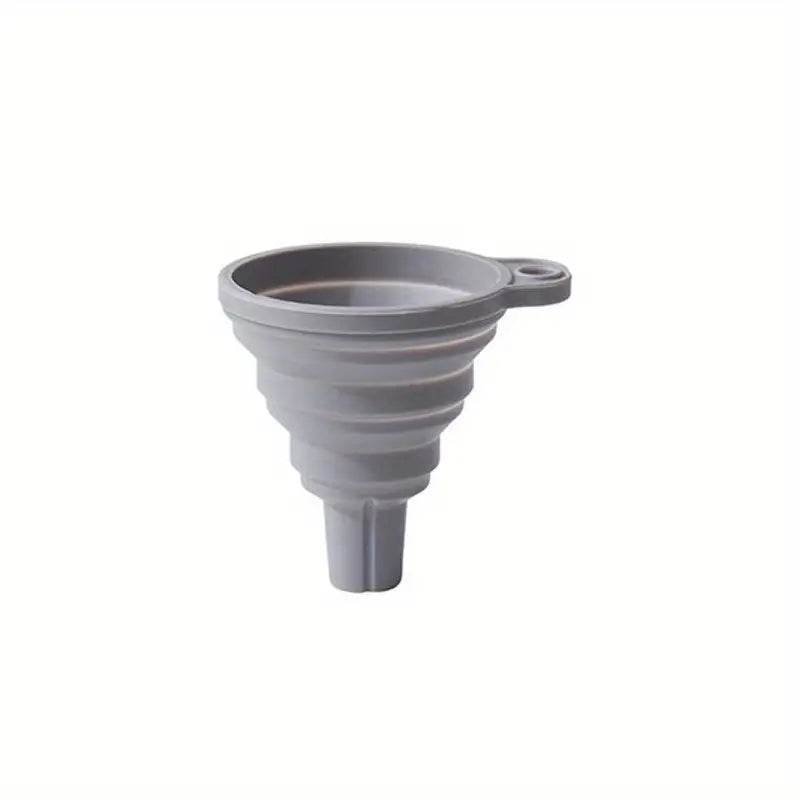 Funil Dobrável de Silicone para Cozinha - Economize Espaço e Evite Sujeira | Haustter - Haustter