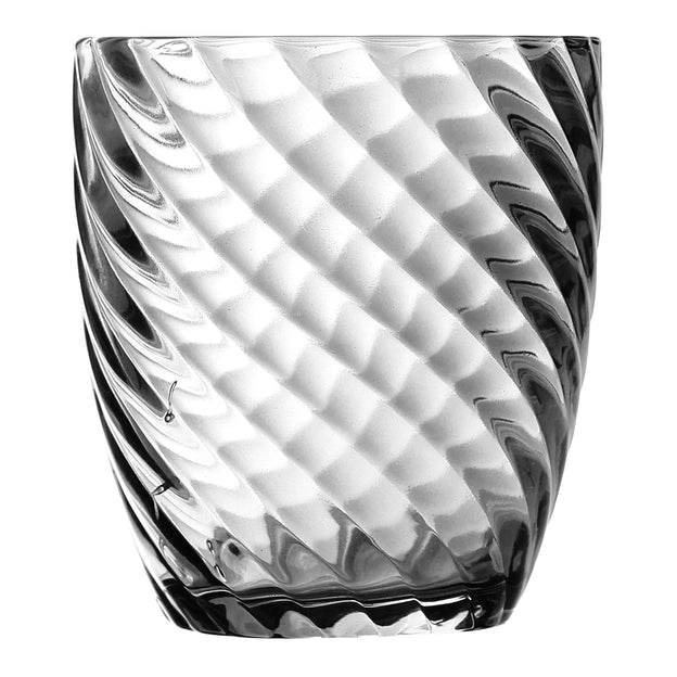 Jogo de Copos Elysée 6 Peças 300ml - Vidro Cinza Elegante | Haustter - Haustter