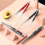 Pinça de Aço Inox 26cm para Churrasco - Haustter - Haustter