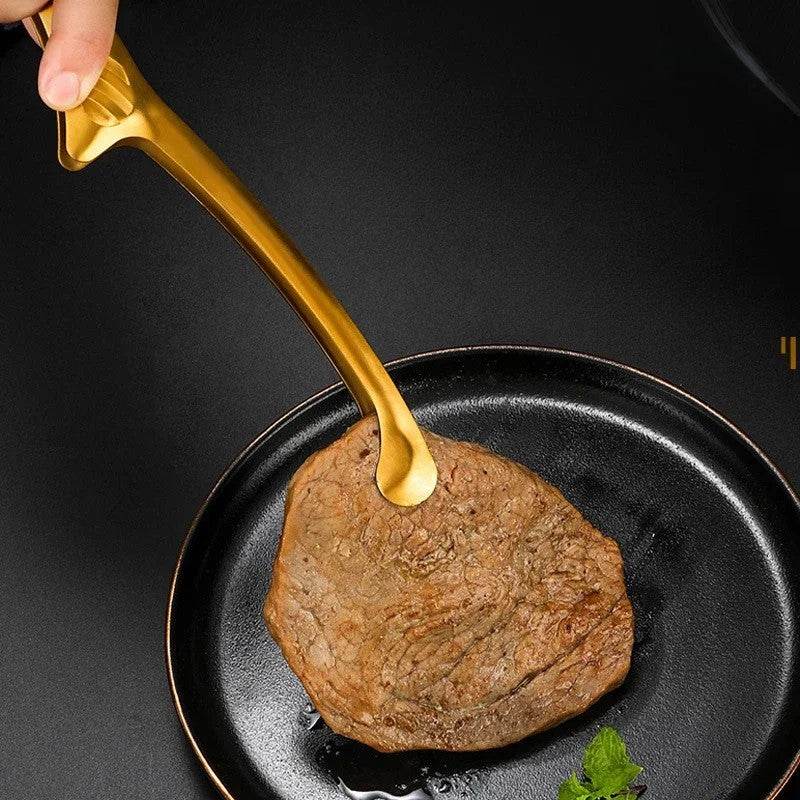 Pinça de Aço Inoxidável para Churrasco - Haustter - Haustter