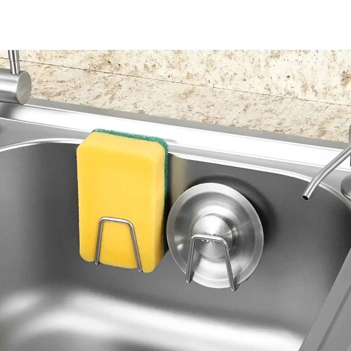 Suporte para Secagem de Esponjas e Organização de Utensílios de Cozinha Branco - Haustter - Haustter
