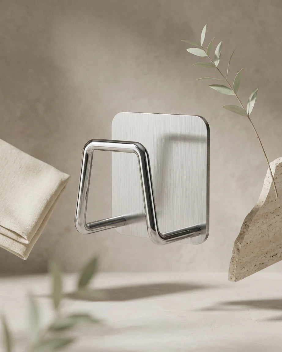 Suporte para Secagem de Esponjas e Organização de Utensílios de Cozinha em Inox
