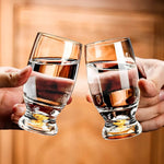 Taças de Cristal com Detalhes Dourados - Haustter - Haustter