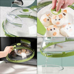 Tampa para Micro-ondas com Vaporizador - Haustter - Haustter