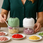 Triturique – Mini Processador Elétrico para Alho, Cebola e Temperos | Haustter