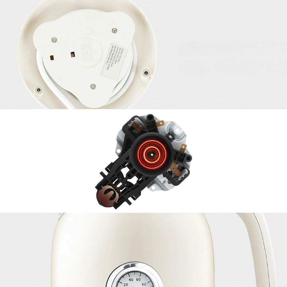 Chaleira Elétrica Retrô Vintage - Haustter