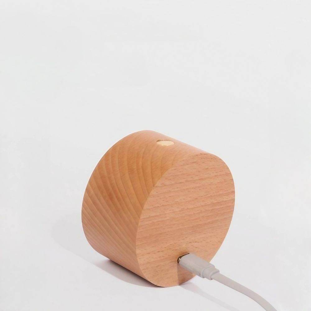 Luminária Com Bola Magnética Giratória - Haustter