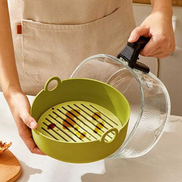 Airfryer Plus™ Bandeja de Silicone Coletora de Gordura Para Airfryer - Haustter - Haustter