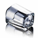 6 Copos de Whiskey Premium de Vidro Grosso Quadrado, Conjunto de Copos de Shot - Haustter - Haustter