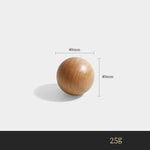 Puxador Nórdico de Madeira de Nogueira para Gavetas e Armários - Haustter - Haustter