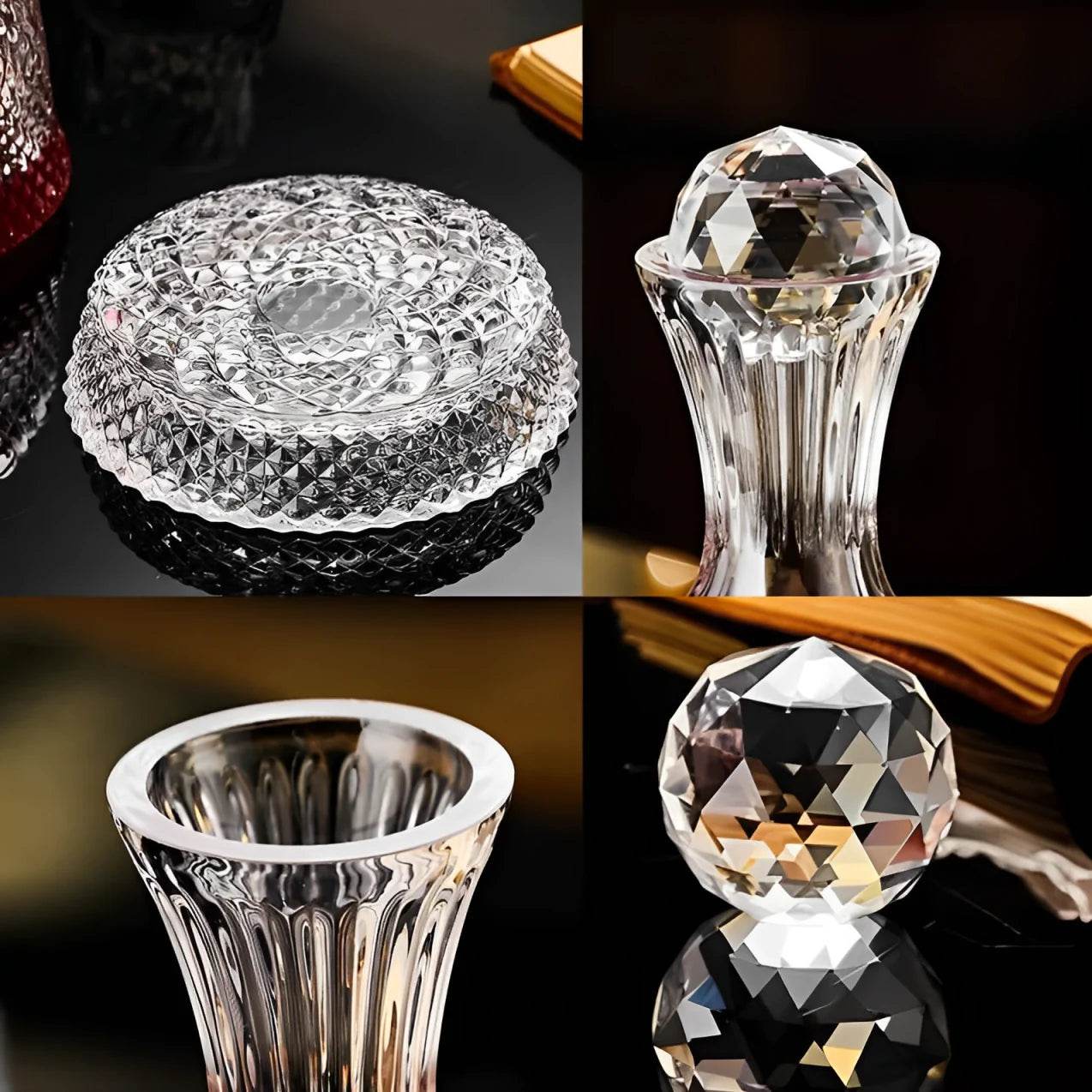 Decantador Aerador com Rotação 360º para Vinho, Licor, Scotch, Bourbon, Presente Criativo 1500ml - Haustter - Haustter