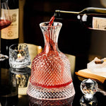 Decantador Aerador com Rotação 360º para Vinho, Licor, Scotch, Bourbon, Presente Criativo 1500ml - Haustter - Haustter