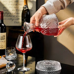 Decantador Aerador com Rotação 360º para Vinho, Licor, Scotch, Bourbon, Presente Criativo 1500ml - Haustter - Haustter