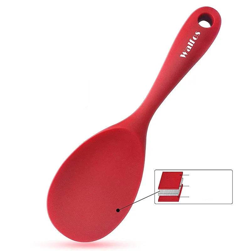 Espátula de Silicone Walfos com Cabo Longo para Cozinha - Haustter - Haustter