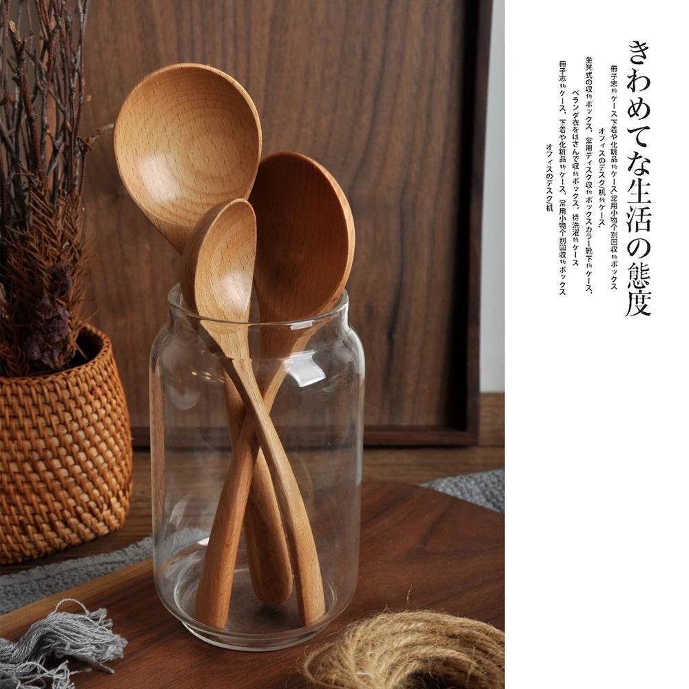 Colher de Pau Japonesa para Cozinha - Haustter - Haustter
