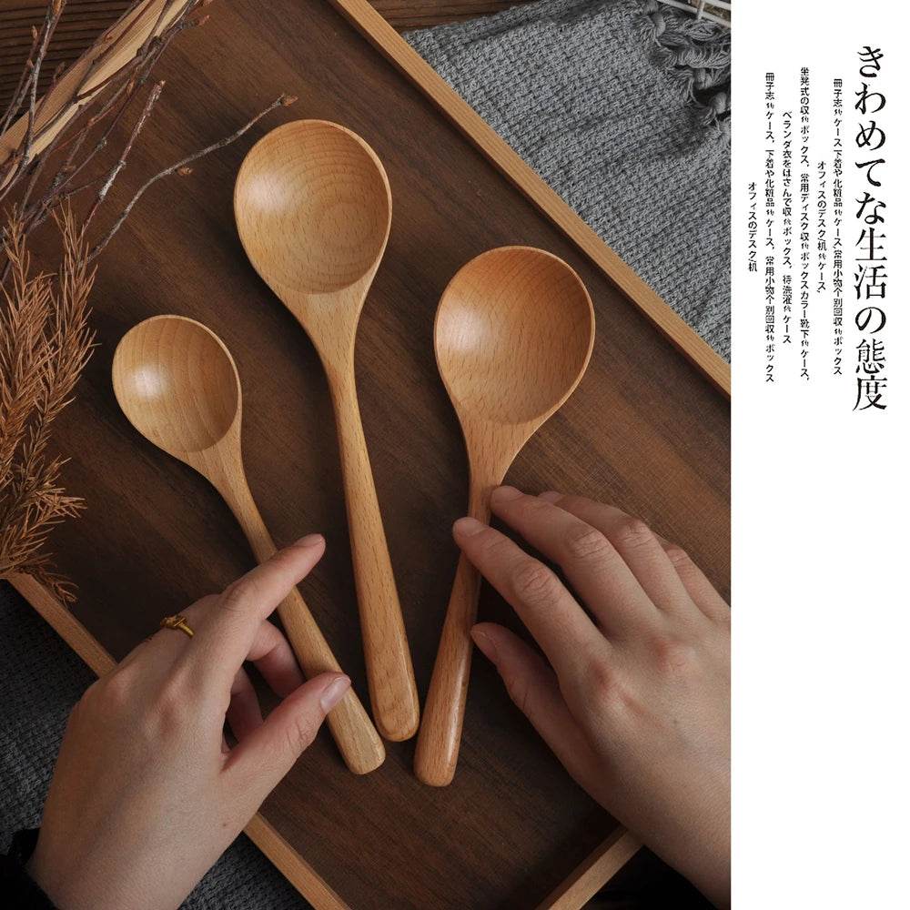 Colher de Pau Japonesa para Cozinha - Haustter - Haustter