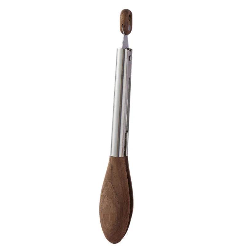 Pinça de Churrasco Inox com Madeira - Haustter - Haustter
