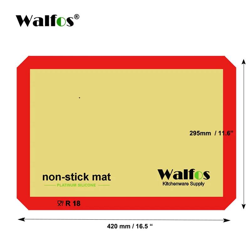Tapete de Silicone Antiaderente Walfos para Assar - Haustter - Haustter
