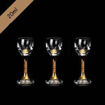 Copos e Taças para Shot com Jarra de Vidro com Folha Dourada - Haustter - Haustter