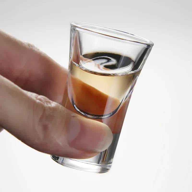 Copos e Taças para Shot com Jarra de Vidro com Folha Dourada - Haustter - Haustter