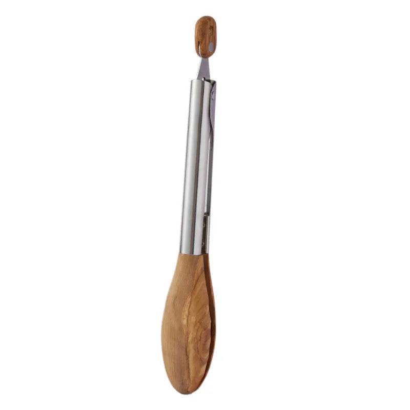 Pinça de Churrasco Inox com Madeira - Haustter - Haustter
