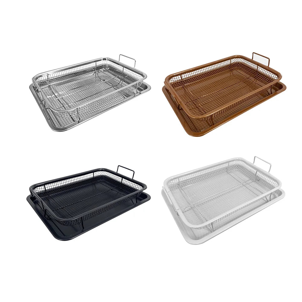 Cesta de fritura em aço inox