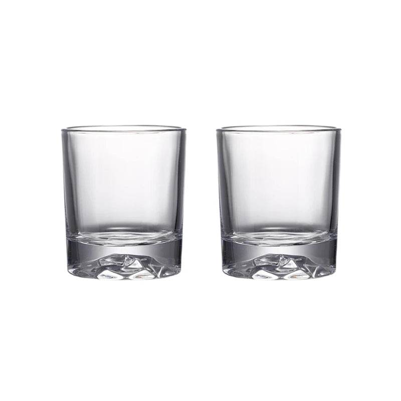 Conjunto de Copos com Base Cristal Bruto 250ml - Haustter - Haustter