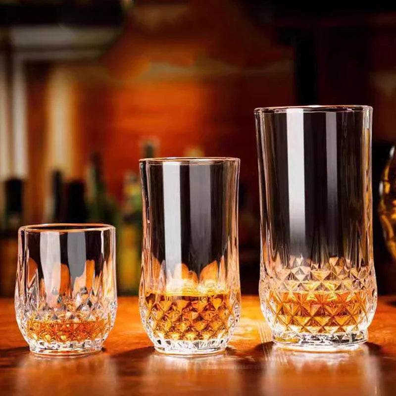 Copos de Vidro Elegantes para Vinho - Haustter - Haustter