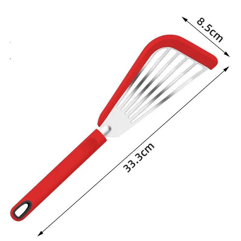 Kit de Espátulas de Inox com Silicone - Haustter - Haustter
