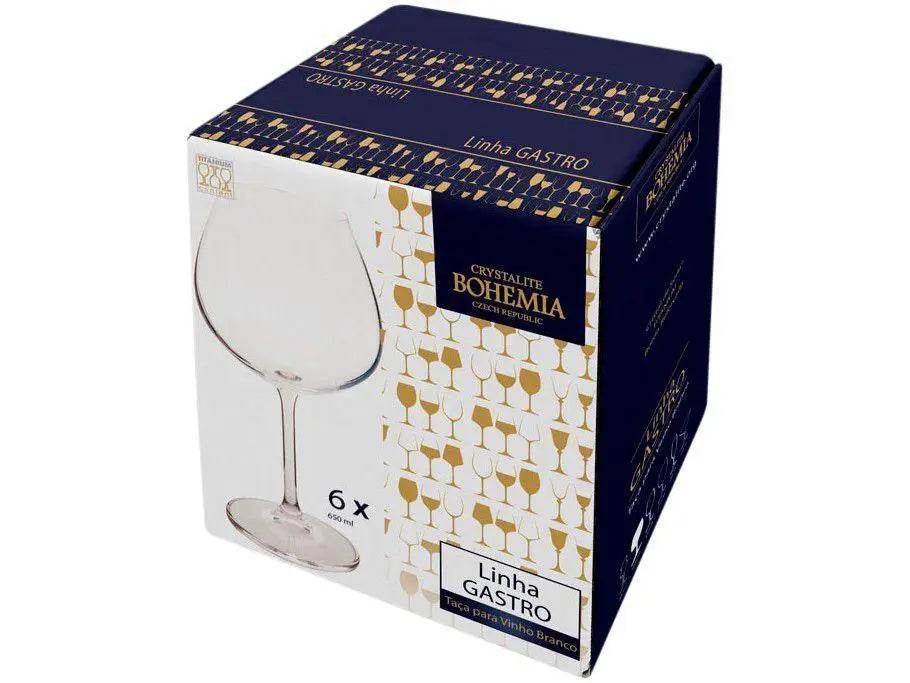 Taças Gastro Cristal Eco 650ml 6 Peças - Sofisticação em Cada Gole | Haustter - Haustter