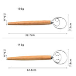 Batedor Dinamarquês de Massa para Pão - Haustter - Haustter
