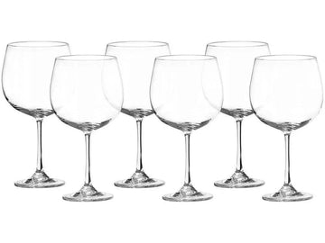 Taças Bárbara Cristal Eco 670ml 6 Peças - Elegância que Respira | Haustter - Haustter