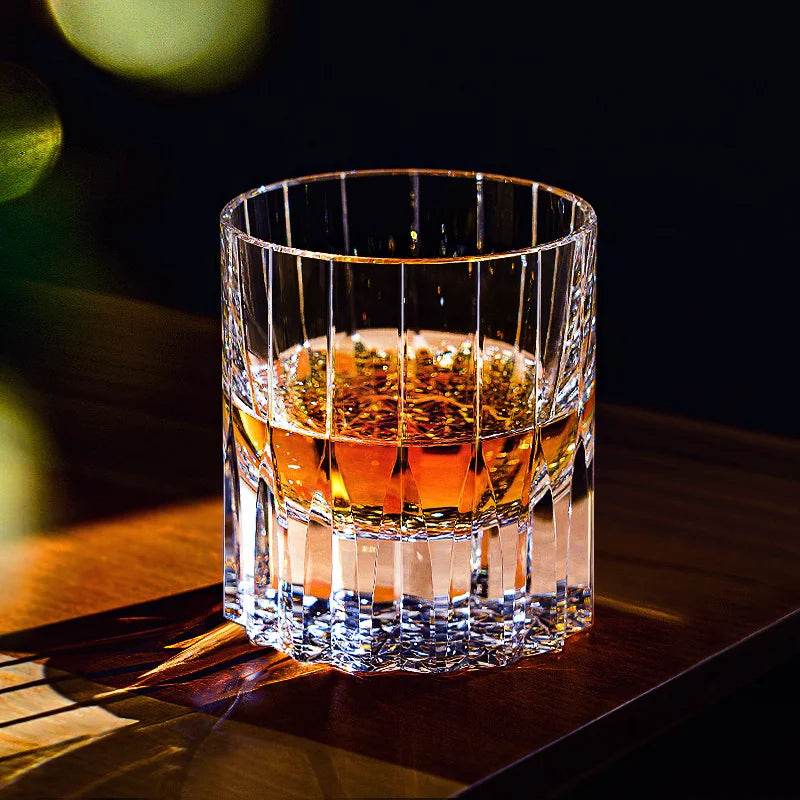Copo de Whisky Luxuoso com Efeito Kaleidoscópio - Haustter - Haustter