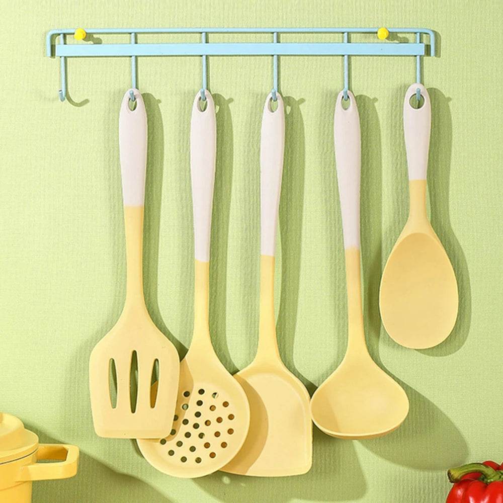 5/1 Utensílios de Silicone Bicolor, Conjunto - Haustter - Haustter