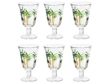 Copos Empire Coqueiro 230ml 6 Peças - Tropicalidade com Estilo | Haustter - Haustter