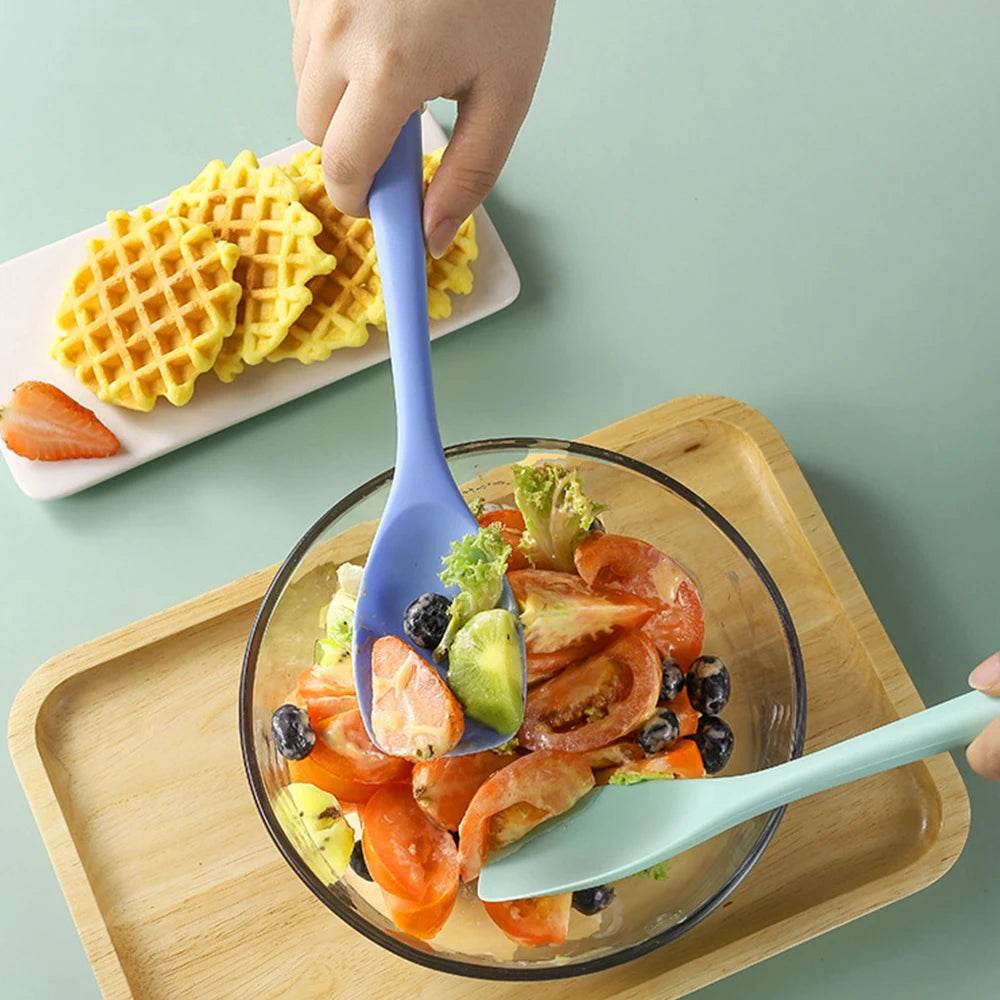 Colher de Salada de Silicone - Haustter - Haustter