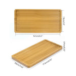 Bandeja de Bambu Retangular - Haustter - Haustter