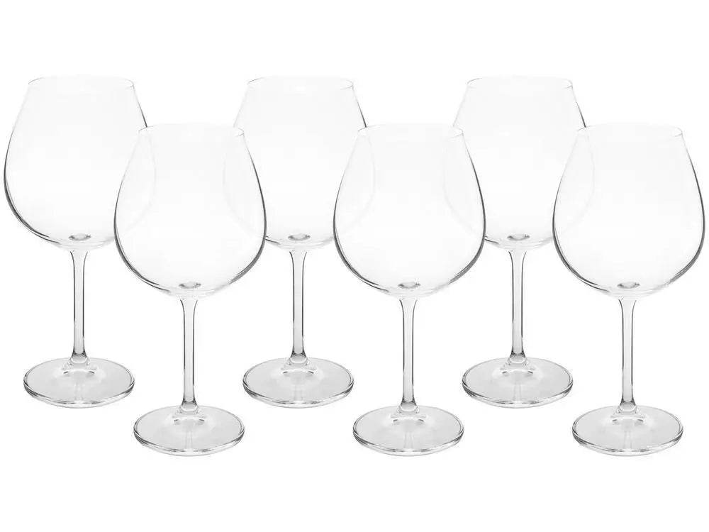 Taças Gastro Cristal Eco 650ml 6 Peças - Sofisticação em Cada Gole | Haustter - Haustter