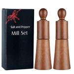 Conjunto de Moedores de Pimenta de Madeira Grande - Haustter - Haustter