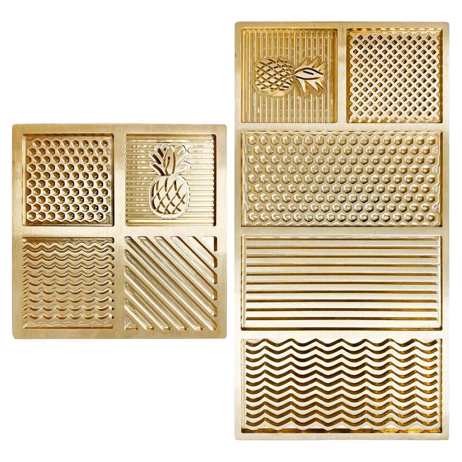 Carimbo Gelo Luxo - Selo de Bronze para Cubos Especiais | Haustter - Haustter