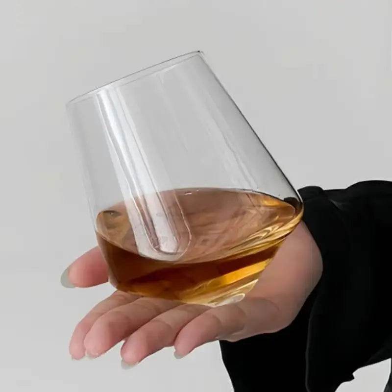 Copo Rotativo de Vidro 530ml para Whisky e Drinks - Haustter - Haustter